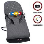 Mamma Smile Sallanır Üç Kademeli Ana Kucağı + Oyuncak Aparatı