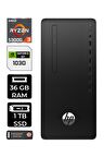 HP 295 G9 RYZEN 3 5300G 36GB RAM 1TB SSD GT1030/4GB W11PRO 6D391EA MASAÜSTÜ PC & PER4 BELLEK