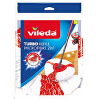 Vileda Turbo 2in1 Mikrofiber Üçgen Başlık Yedek Paspas 