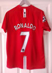 Legent Lady Manchester United 2008 Ronaldo Retro Kırmızı Forma