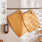 Karaca Bade 2'li Kesme Tahtası 28/33 Cm