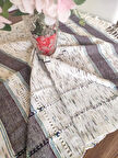 El Tezgahı Dokuma %100 El işçiligi 90x90 cm Otantik Masa Örtüsü
