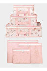 Buti Baby 6 lı Bavul Organizer Seyahat Çantası Pembe 104485
