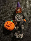Orjinal Lego Minifigür Fiery Ghost with Pumpkin