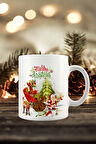 Yılbaşı Yeni Yıl Konseptli Noel Christmas Kupa Bardak