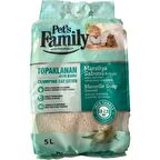 Pets Family 5 Lt Topaklanan Marsilya Sabunu Kokulu Doğal Bentonit Ince Taneli Premium Kedi Kumu