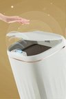 Temassız Sensörlü 20 Litre Çöp Kovası UV Işıklı Koku Geçirmez Mutfak Banyo Kullanımı