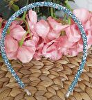 Parlak Simli Kadın Taç