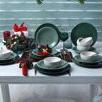 Keramika Green Mix Yemek Takımı 18 Parça 6 Kişilik 031-303-308