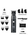 Supreme Trimmer Multigroomer 3.0 Islak/Kuru 14 Parça Erkek Tıraş Makinesi Seti – Burun Kulak Sakal Saç Bakımı
