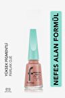 Flormar Nefes Alan Parlak Oje- Breathing Color Nail Enamel - 013 Fresh Roses- 8682536054171
