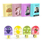 8'li Dondurma Silgi ve Kitap Silgi Seti 