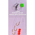 Bodrum Levrek - Kokulu Özel Silikon Takımı - 3 Adet 