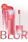 Gün Boyu Kalıcı Pürüzsüz Matlık Sunan Tint PERIPERA Over Blur Tint (003 Pink Check)