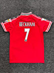 Beckham 7 UNITED 1998/00 Sezon Nostalji Kısa Kol Yakalı Forması