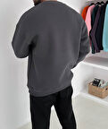 OVERSIZE ŞARDONLU SWEAT - KALİTELİ SWEATSHIRT ŞARDONLU PAMUKLU