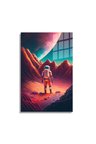 Space/Uzay Yapay Zeka Özel Tasarım Cam Tablo Ofis, Mutfak Çocuk Odası, Salon 64