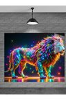 Aslan Cam Tablo Ev Dekorasyon,balkon Dekorasyonu,dekoratif,duvar Tablo,mutfak Tablo