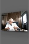 Atatürk Yağlı Boya Cam Tablo