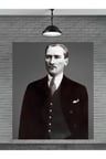 MUSTAFA KEMAL ATATÜRK CAM TABLO