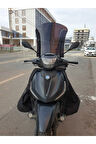 Piaggio Beverlys 400 Siperlik Ön Cam 2021 2024 Model 44cm Siyah Renkli 4mm