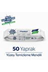Pratik Yüzey Temizleme Havlusu 50'li 1 Paket 50 Havlu
