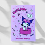 Kuromi & Sanrio Kawaii Sticker Albümü - Kuromi 