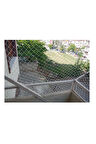 Balkon Kalın Kuş Önleme Filesi Kedi Koruma Ağı Metre 2,50 X 12 