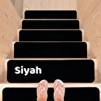 Beylini Merdiven Halısı Basamak Halısı Keçe Kaymaz Taban Kendinden Yapışkanlı Paspas Halıfleks 20X75 5 Adet