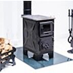 Özçancı Mini Soba -Yarım Kuzine- Fırınsız Kuzine- Estetik Küçük Konteyner Soba