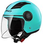 LS2 Airflow Açık Turkuaz Motosiklet Kask