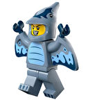 Lego Minifigür 71048 Seri 27 - 06 Pterodactyl Costume Fan