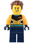 Lego Minifigür - Custom Car Garage Driver Male cty1536