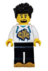 Lego Minifigür - Rollerskater Male cty1625
