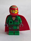 Lego Minifigür Hidden Side Douglas Elton / El Fuego - Coveralls with Helmet and Cape