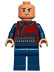 Lego Minifigür SH826 Wong - Dark Red Robe, Dark Blue Legs