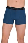 Erkek 3'lü İNDİGO Renk Modal Kalın Kemerli Likralı Boxer-Short-Külot BERRAK / 4476