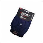 Sedef Yıldızı 6 Adet Lacivert Renk Ekonomik Havlu Bel Boxer