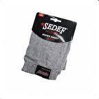 Sedef Yıldızı 12 Adet Gri Renk Ekonomik Havlu Bel Boxer