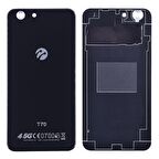 Gmr Tukcell T70 Arka Pil Batarya Kapağı -Siyah