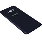 Samsung Galaxy S8 Plus Arka Kapak Cam Pil Kapağı G955 siyah