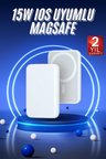 Magsafe Battery Pack Powerbank Kablosuz Şarj . mah