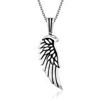 ​925 Ayar Gümüş Kanat Gümüş Kolye