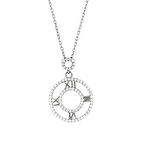 Şık Gümüş Kolye ms1089