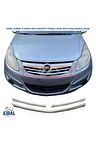 Opel Corsa D Krom Ön Panjur 3 Prç. 2007-2014 Arası P. Çelik