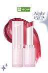 Yoğun Nemlendirme Sunan Vegan Dudak Balmı Peripera Ink Mood Glowy Balm (#10 Rosy Hour) (Night Peri)
