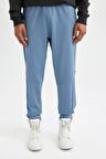 DeFactoFit Sporcu Jogger Eşofman Altı Standart Fit Beli Paçası Lastikli Cepli C9174AX24AUBE808
