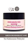Limon Kabuğu Yağlı Krem Deodorant 40 ml %100 Doğal