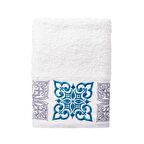 PASTORAL 30x50 cm. MERİÇ - BEYAZ  HAVLU NYL.