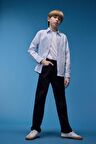 DeFacto Erkek Çocuk Straight Fit Düz Paça Basic Düz Jean Pantolon D6474A825SMNM34